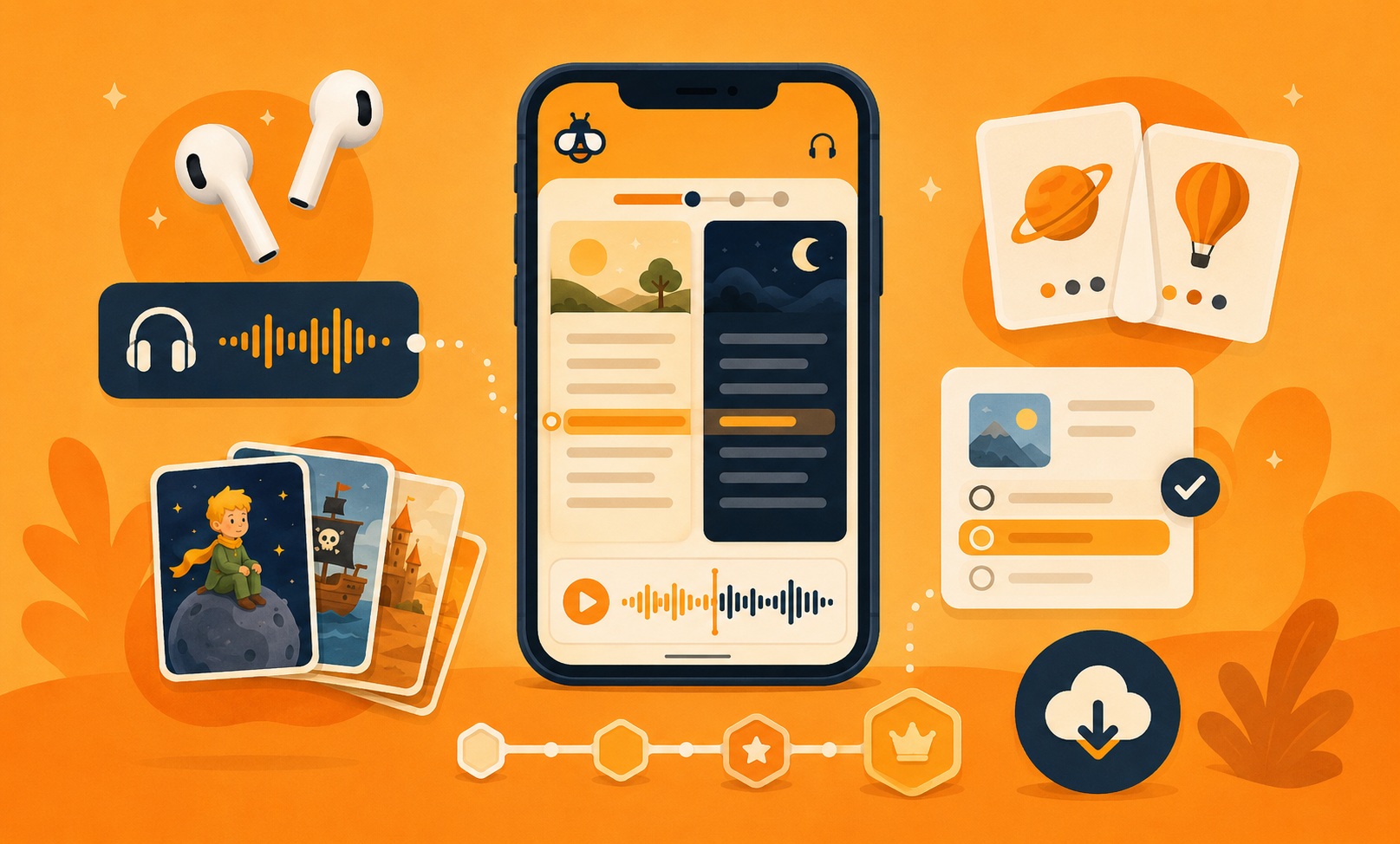 امکاناتBeelinguapp