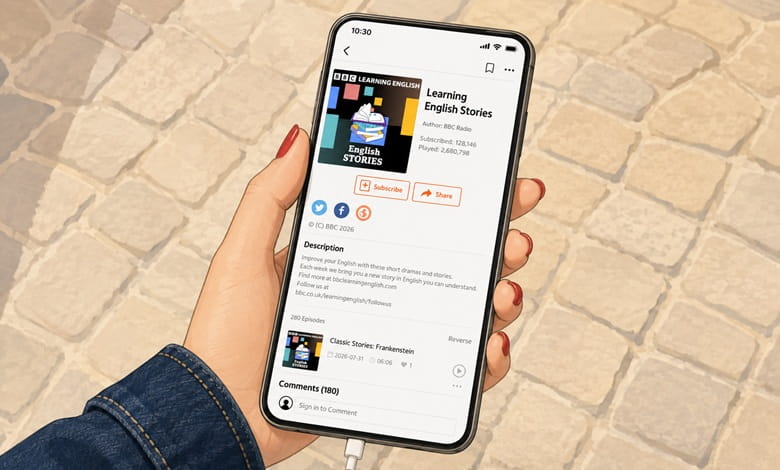 پادکست Learning English Stories