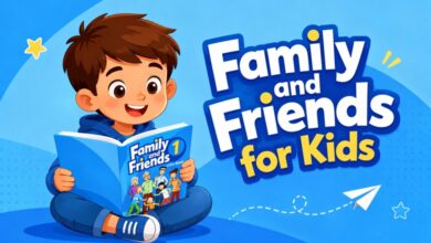 کتاب Family and Friends