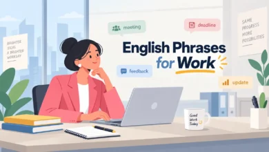 اصطلاحات انگلیسی در محل کار